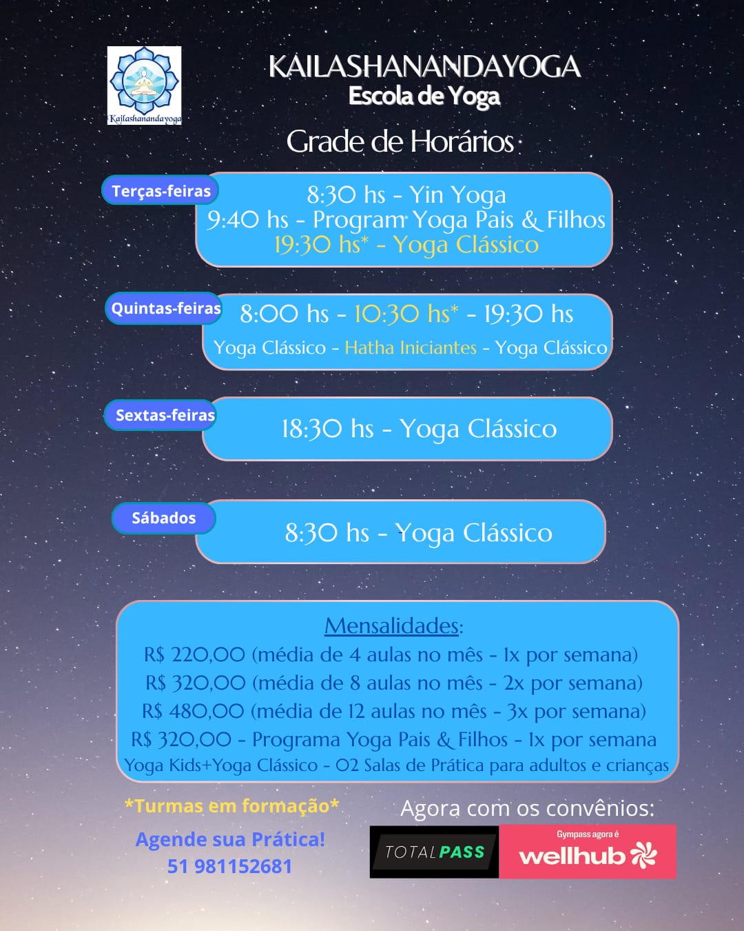 grade horario